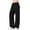 Black, variant on Hurxie Women's Cargo Pants Baggy Parachute Pants Joggers Y2k Trendy Stretchy High Waist Wide Leg Trousers with Pockets Khaki,M