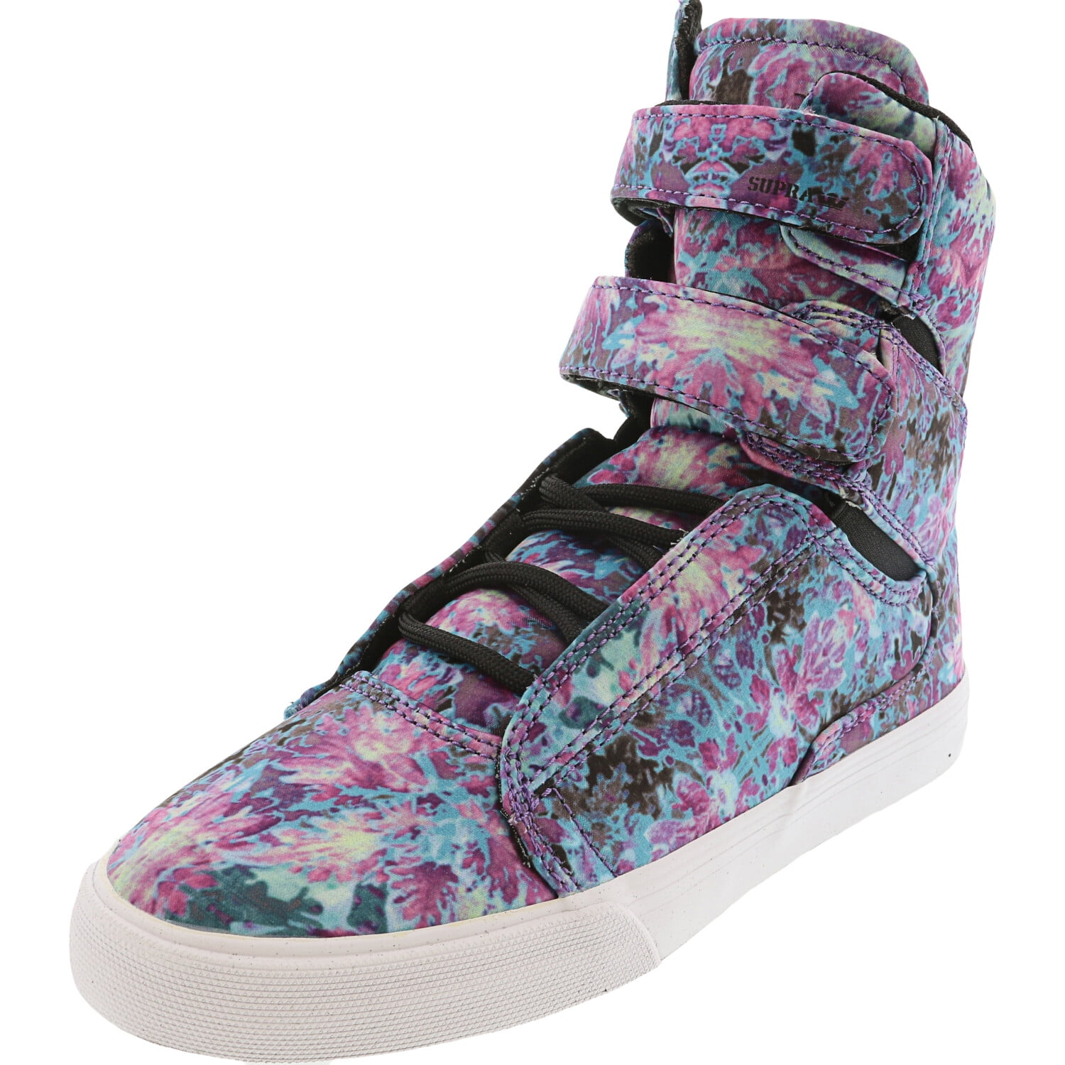 supra floral high tops