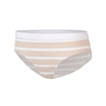 thumbnail image 2 of Hanes Originals Girls' Underwear Hipsters, Black & Assorted, 6-Pack 8, 2 of 2