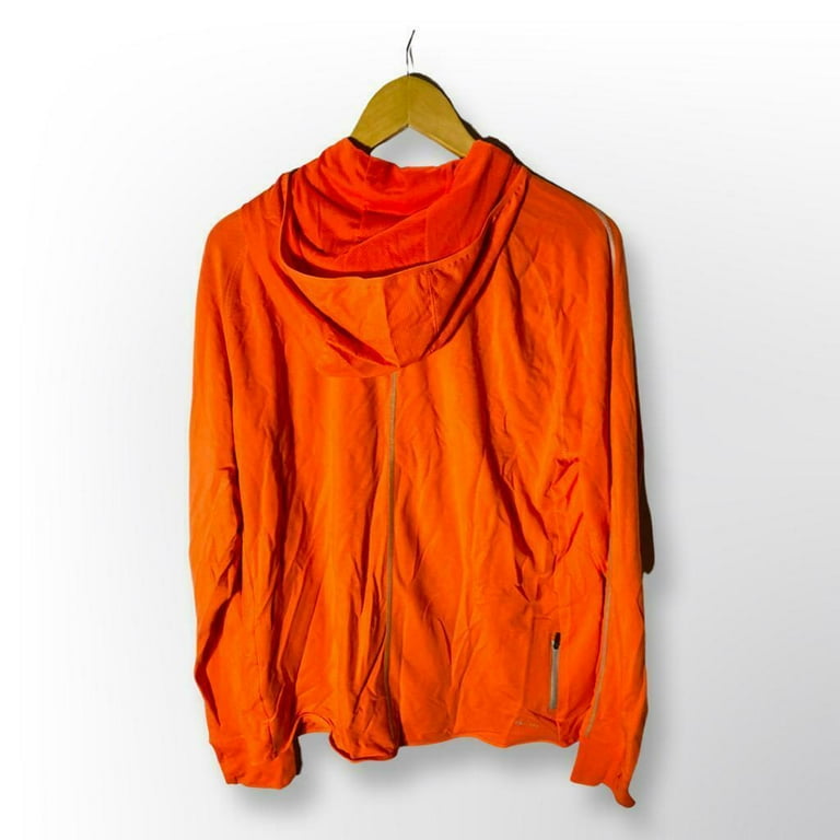 Nike orange hotsell half zip