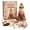 B, variant on DIY Lighted Lighthouse Craft Kit for Adults, Espresso Rose Gem‑Stone Mosaic Assembling Model Kit, Nautical Coastal Tabletop Decor, Handmade Hobby Gift for Housewarming Birthday,A