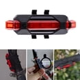 thumbnail image 1 of USB recargable LED bicicleta luz trasera impermeable ciclismo lámpara trasera (rojo), 1 of 8