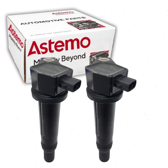 2 pc Hitachi IGC0161 Ignition Coils for Spark Plug Wire Boot Fits select: 2009-2011 HYUNDAI ACCENT GLS, 2007-2008 HYUNDAI ACCENT BASE/GS