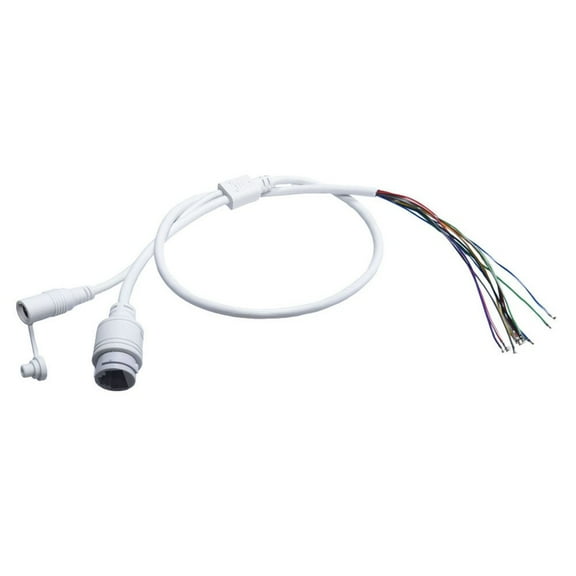 for CCTV for POE for IP network Camera PCB Module video power cable 70cm white