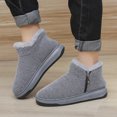 thumbnail image 4 of Zapatos para Hombres Y Mujeres Con Forro Piel Felpa Viscoelástica Cálida Difusa Interiores, 4 of 9
