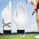 thumbnail image 5 of Guantes de golf para mujer Zulema ajustables de cuero 19 yardas, 5 of 8