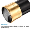 thumbnail image 5 of Unique Bargains 20.5mm Dia Plastic Fishing Rod End Cup Protector, 5 Pack, 5 of 5
