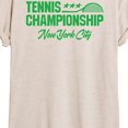 thumbnail image 3 of Instant Message - Tennis Championship NYC Oversized Graphic T-Shirt, 3 of 6