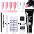 thumbnail image 2 of UR SUGAR-Kit de extensiones de uñas de 15ml, Gel duro de construcción rápida, acrílico, cristal blanco, esmalte de uñas Nude, juego de Gel UV para construcción, 2 of 4