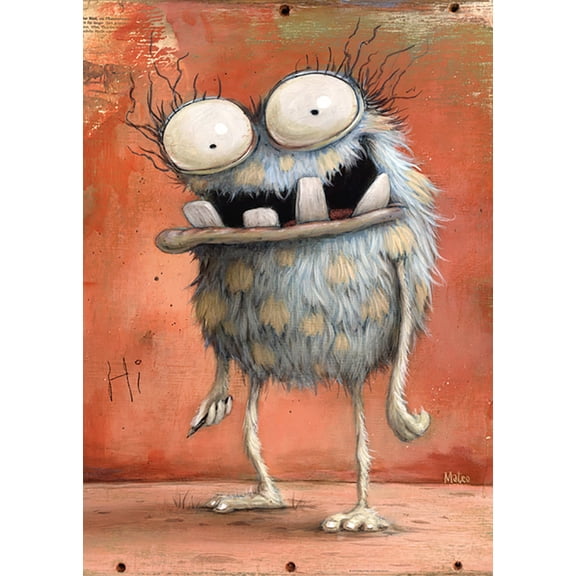 Heye Monsta Hi! 1000 Piece Graphics & Cartoons Jigsaw Puzzle