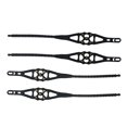 thumbnail image 1 of Cadenas de nieve antideslizantes para coche de TPU 2/4/6 Uds. cadena para nieve de coche para neumáticos de ancho 165-275mm, 1 of 9