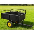 thumbnail image 6 of EastVita Heavy Duty Tow Behind ATV Trailer Steel Dump Cart 15 Cubic Feet 750LBS, 6 of 6