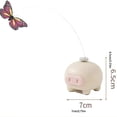 thumbnail image 2 of Cat Toy Electric Rotating Butterfly Teaser with Interactive Motion, Electronic Pet Play Toy for Indoor Cats, Self-Play Chase Exercise Toy for Bored Kittens and Cats Coffee, 2 of 4