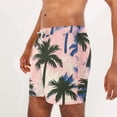 thumbnail image 5 of guisaled Mens Swim Shorts Swim Trunks Men 5 Inch Inseam Board Shorts Summer Quick Dry Elastic Waist Hawaii Beach Shorts Swimsuit Bathing Suit, 5 of 6