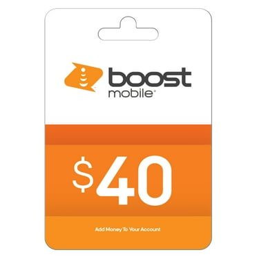 Boost Mobile $40 e-PIN Top Up (Email Delivery)