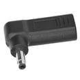 thumbnail image 2 of Adaptador de tipo C a CC, conector hembra a macho, conector PD en ángulo recto de 4,8 x 1,7 mm, dispositivo de carga, 2 of 9