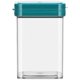 thumbnail image 5 of Tanque de almacenamiento de plástico transparente Tapa colorida Bote cuadrado Bálsamo transparente vacío Contenedor de plástico de boca ancha Suministros de cocina, 5 of 5
