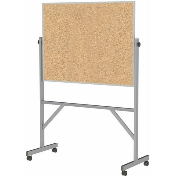 Ghent's Wood 3' H x 4' W Reversible Bulletin Board in Natural