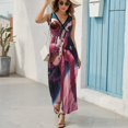 thumbnail image 6 of Space Astronaut Sleeveless Dress Woman Fashion Long Dresses Women's Summer Suit Dress 2025, 6 of 7