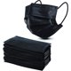 thumbnail image 1 of Paquete de 50 máscaras desechables de 3 capas de alta filtrabilidad, adecuadas para pieles sensibles, máscara facial transpirable (negro), 1 of 4
