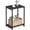 Black, variant on VASAGLE Side Table, Small End Table, Nightstand for Living Room, Bedroom, Office, Bathroom, Rustic Brown and Black