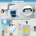 thumbnail image 5 of Costway Airbrush Spray Booth Kit Portable with LED Light&Filter Hose for Model Painting DIY, 5 of 9