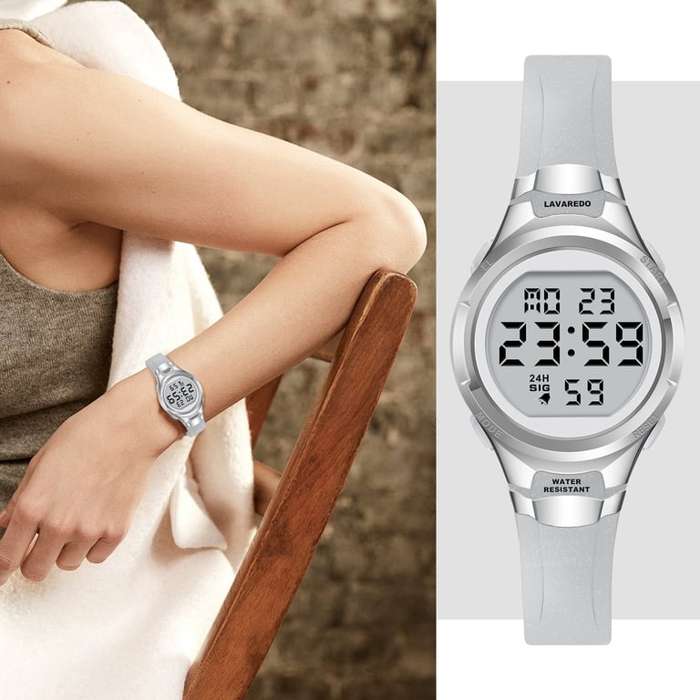 Bomieux Women's Digital Sport Watch Rose Gold photo 5