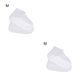 thumbnail image 1 of Naiovety Cubierta de zapatos Protector de zapatos impermeable de silicona Cubrezapatos antideslizantes resistentes al desgaste, blanco, M Type5 NO5, 1 of 6