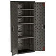 thumbnail image 2 of Suncast 72 in 4-Shelf Storage Cabinet Locker for Garage, Black, BMCCPD7204, 2 of 5