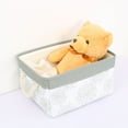 thumbnail image 2 of PiccoCasa Home Dual Handles Foldable Storage Bin Clothes Basket Box Container, X-Large, Gray Gypsophila, 2 of 8