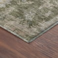 thumbnail image 3 of Addison Rugs Mayfield Premium Machine Washable Transitional Damask Olive Rectangle Rug, 3' x 5', 3 of 6