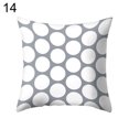 thumbnail image 2 of Koszal Grey Background Geometric Square Throw Pillow Case Cushion Cover Bedding Article, 2 of 7