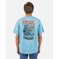 thumbnail image 2 of Rip Curl DUSTY BLUE Men's Pushin Daises Tee, US Medium, 2 of 3