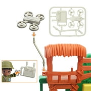 Kid Connection Dinosaur Rescue Station Play Set with Light and Sound, 28 Pcs, Toddler Toys, Age 3+