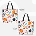 thumbnail image 2 of Honeii Sac Fourre-Tout Imprimé Citrouilles d'Automne, Sac de Courses Réutilisable, Sac à Bandoulière avec Poche Intérieure, 2 of 7