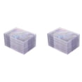 thumbnail image 1 of Fundas para Tarjetas Cargadores Superiores 20 Protector de Tarjetas de Plástico Duro Ladrillo Transparente para Tarjetas + 4 Soportes de Exhibición, 1 of 5
