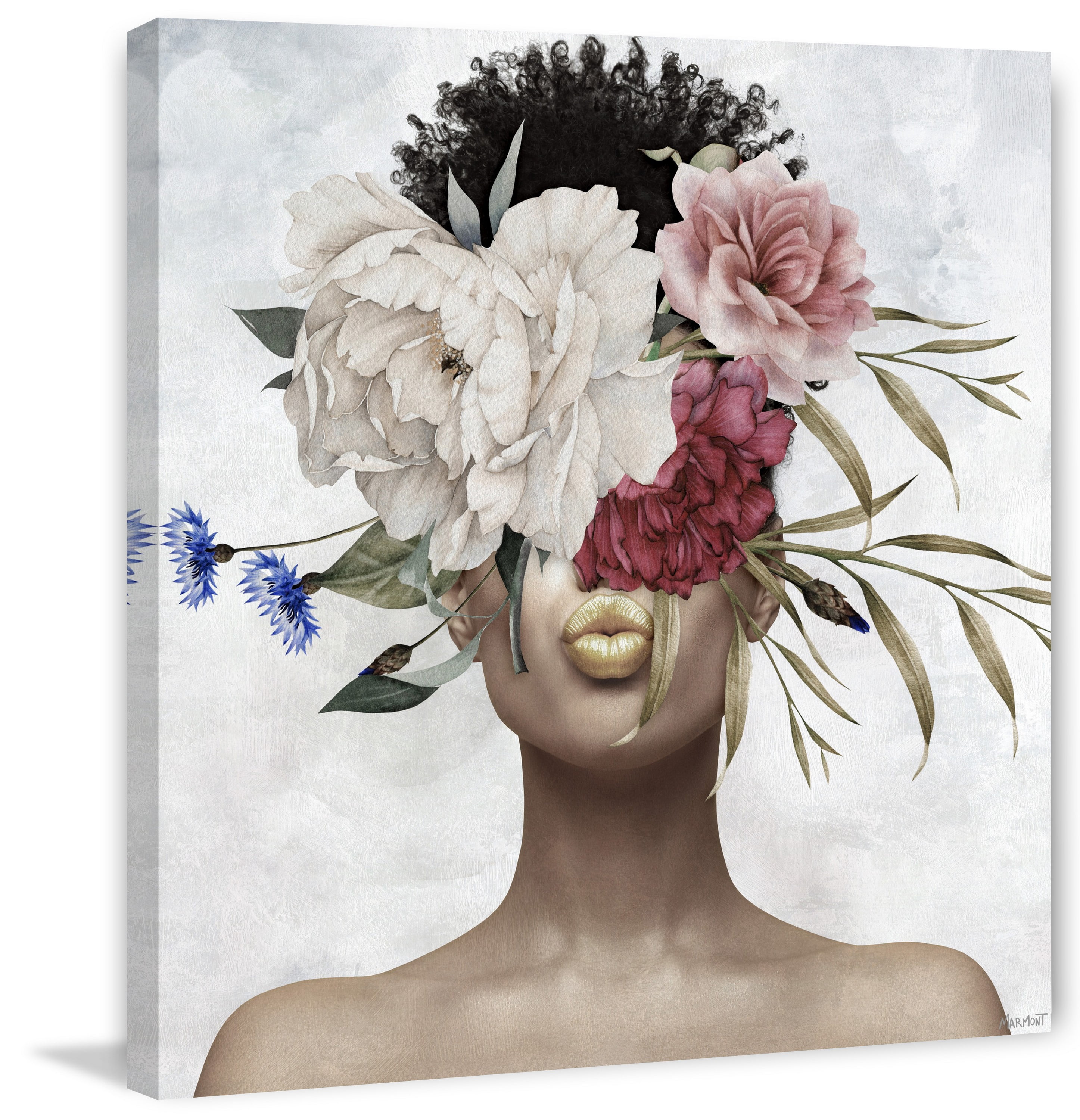 You’re Mine 12 in x 12 in Painting Canvas Art Print, by Marmont Hill