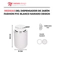 thumbnail image 3 of Dispensador De Jabón Namaro Design Blanco, 3 of 4