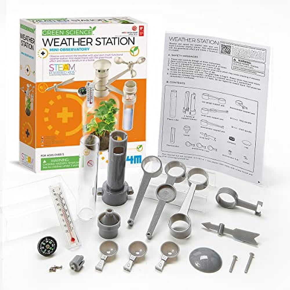 希少 JACOB Weather Station 4 Set 4M Green Science Weather Station