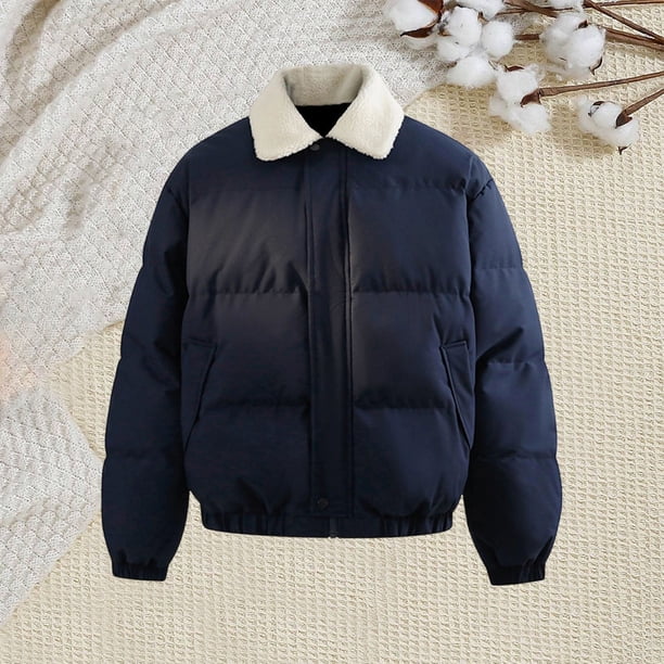 Ceisia Men's fashion casual sports solid color warm zipper jacket Gift long sleeve outerwear