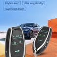 thumbnail image 4 of LCD Key FOB, Universal Fit 2.0in Pantalla LCD Aleay Aleay 5.0 Llave de Automóvil Inteligente Para Modelos de Automóvil con botones de Motor de Arranque de Arranque, 4 of 7