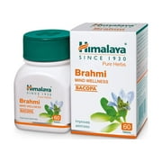Himalaya Wellness Brahmi, 60 Tablets | Pure Herbs for Mind Wellness | Helps Improves Alertness