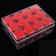 thumbnail image 4 of Frascos 12x 20g Frascos vacíos para arte de uñas Acrílico Artesanía Granos Botella de maquillaje , Rojo 12pcs 20g, 4 of 8