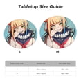 thumbnail image 6 of My Hero Academia Girl Himiko Toga Round Tablecloth Fitted Elastic Tablecloths Indoor Outdoor Table Cover Decor For Kitchen Picnic Party, 6 of 8