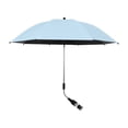 thumbnail image 2 of Stroller Sun Umbrella, UPF50+ Clip on Baby Parasol with 360° Adjustable Clamp, Universal Shade for Wagons, Camping Carts, Tricycles, and Pushchairs, 2 of 7
