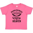 thumbnail image 3 of Inktastic Handpicked for Earth by My Granny in Heaven with Angel Wings Boys or Girls Baby T-Shirt, 3 of 5