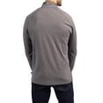 thumbnail image 2 of Women's-Cutter & Buck  Heather Black UCF Knights Adapt Eco Knit Stretch Recycled DryTec Raglan Quarter-Zip Pullover, 2 of 2