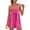 Hot Pink #24, variant on Jumpsuits for Women Square Neck Spaghetti Strap Rompers 2026 Summer Dressy Sleeveless Overalls Breathable Strappy Casual Outfits with Pockets S