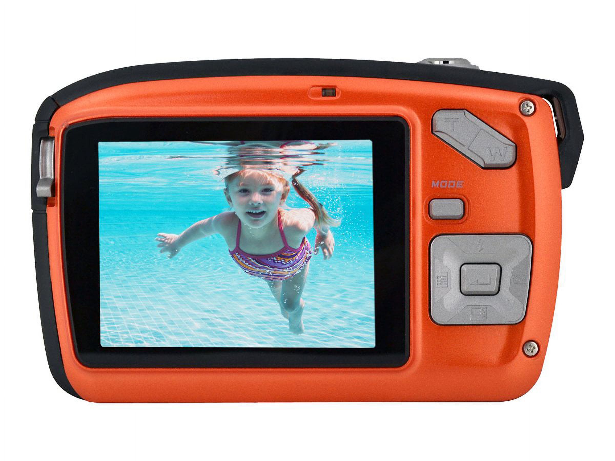 Bell+Howell Orange Splash2 WP16 Digital Camera with 16 Megapixels and 4x Digital Zoom - image 3 of 3