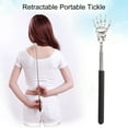 thumbnail image 4 of TNOBHG Stainless Steel Back Scratcher Extendable Stainless Steel Ghost Hand Back Scratcher Portable Telescopic Claw Massager Tool Funny Gift for Seniors Dad, 4 of 8